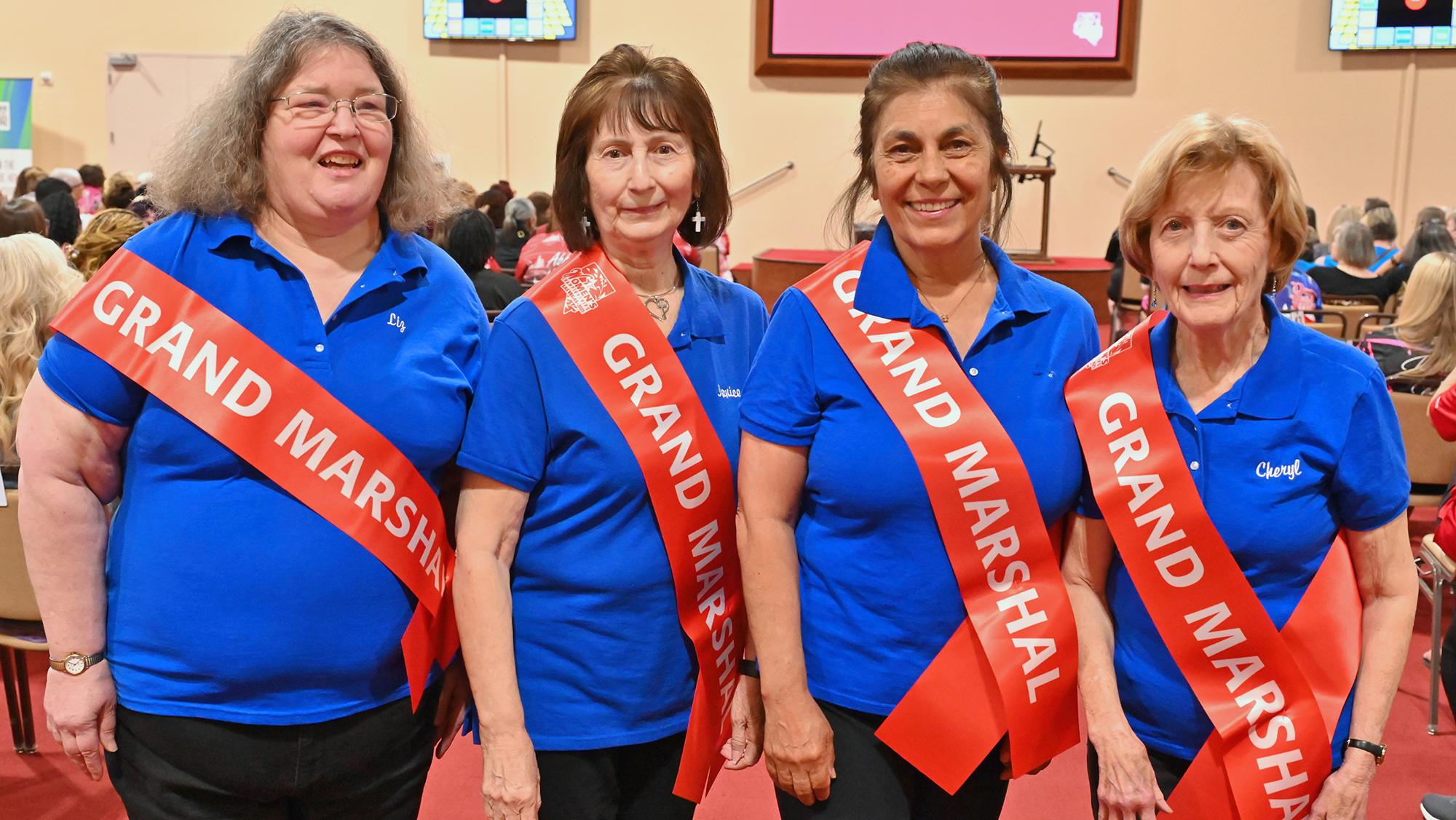 Grand Marshals for opening squad at 2025 USBC Women's Championships